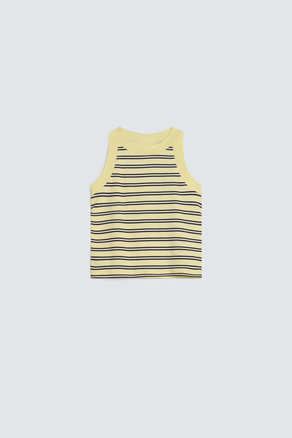 Bags End Women's Ribbed Striped Tank Top