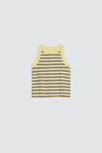 Bags End Women's Ribbed Striped Tank Top