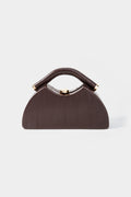 Bags End Faux Leather Clutch Bag