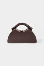 Bags End Faux Leather Clutch Bag