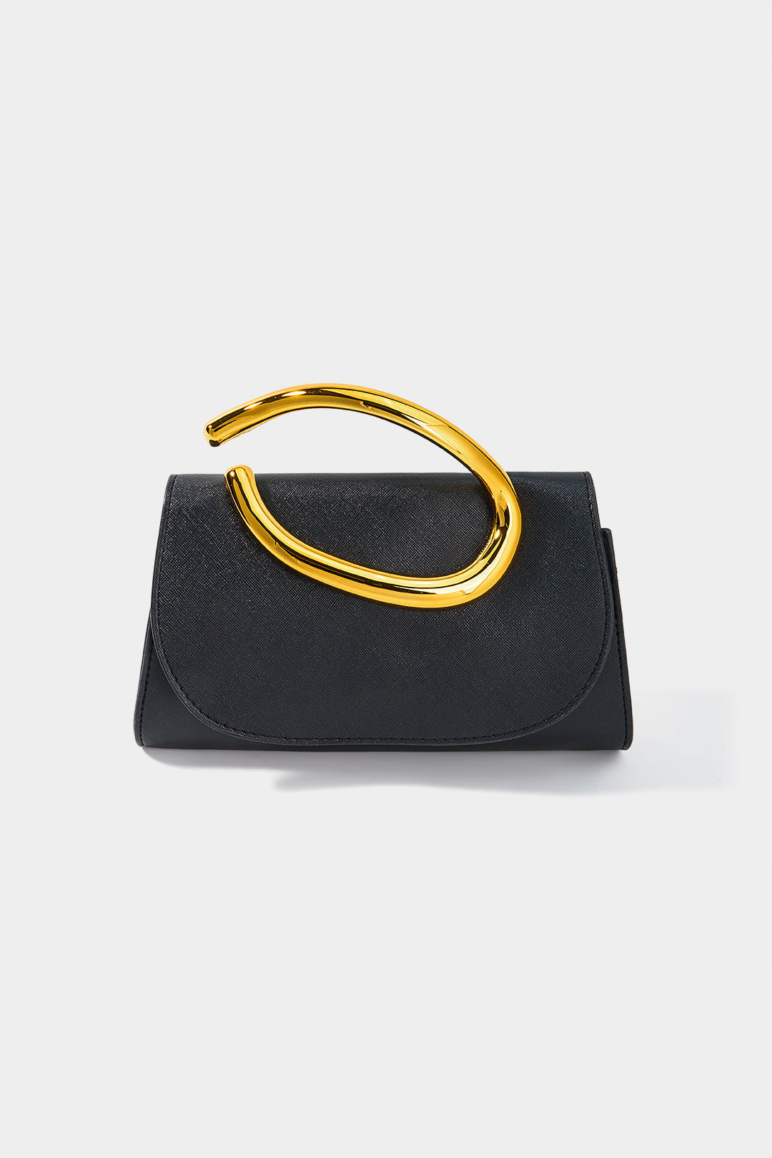 Bags End Metal Clutch Bag