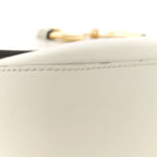 Gucci Horsebit 1955 Small Shoulder Leather Bag – Mystic White