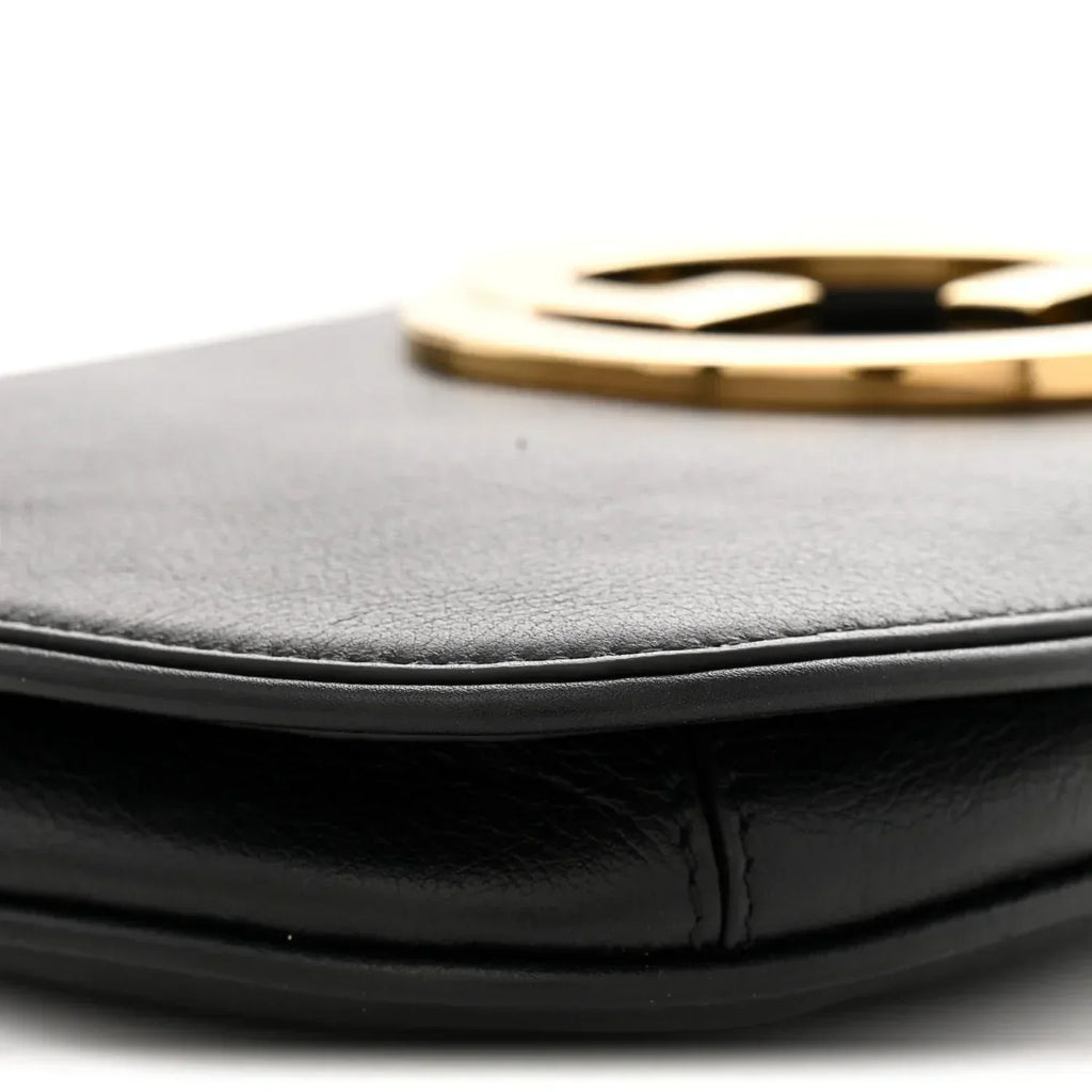 Gucci Blondie Shoulder Bag - Black in Black - detail view 5 showing the bag's shape, finish and visible design details.