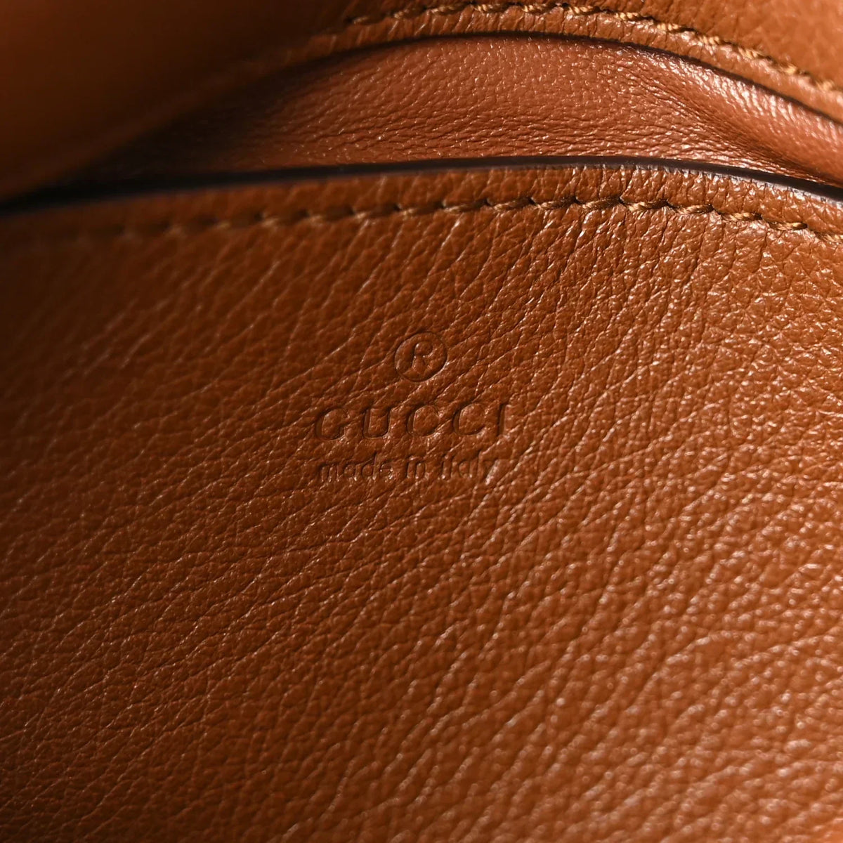 Gucci Blondie Shoulder Bag - Brown in Brown - detail view 7 showing the bag's shape, finish and visible design details.