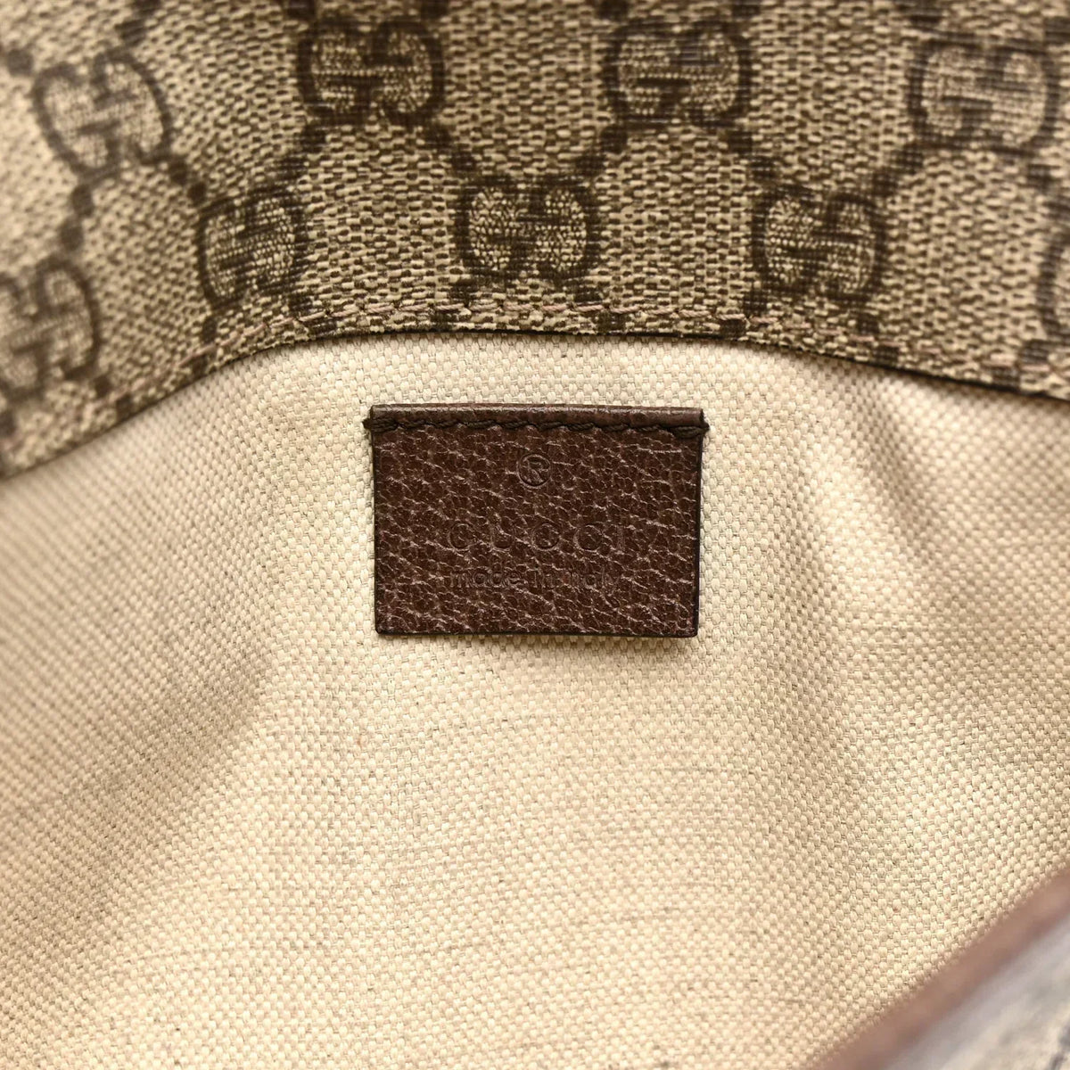 Gucci Neo Vintage Web Belt Bag – Beige