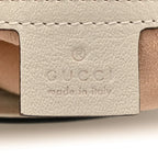 Gucci Small Top Handle Bag – White Calfskin