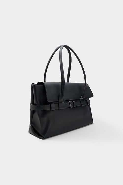 Bags End Faux Leather Tote Bag