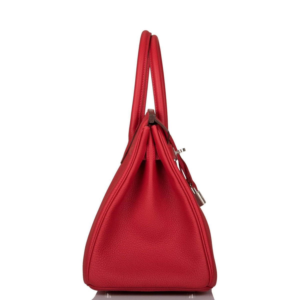 Back view of Rouge Casaque Verso Birkin 30