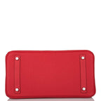 Zip and slip pockets inside Hermes Verso Birkin 30cm