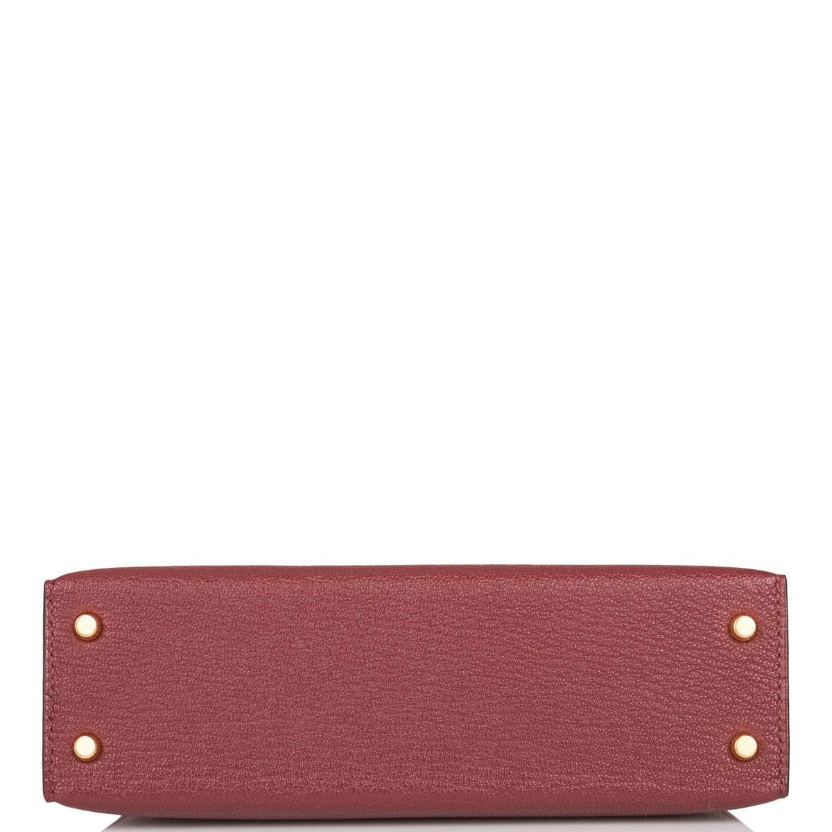 Interior slip pocket in Rouge H lambskin lining