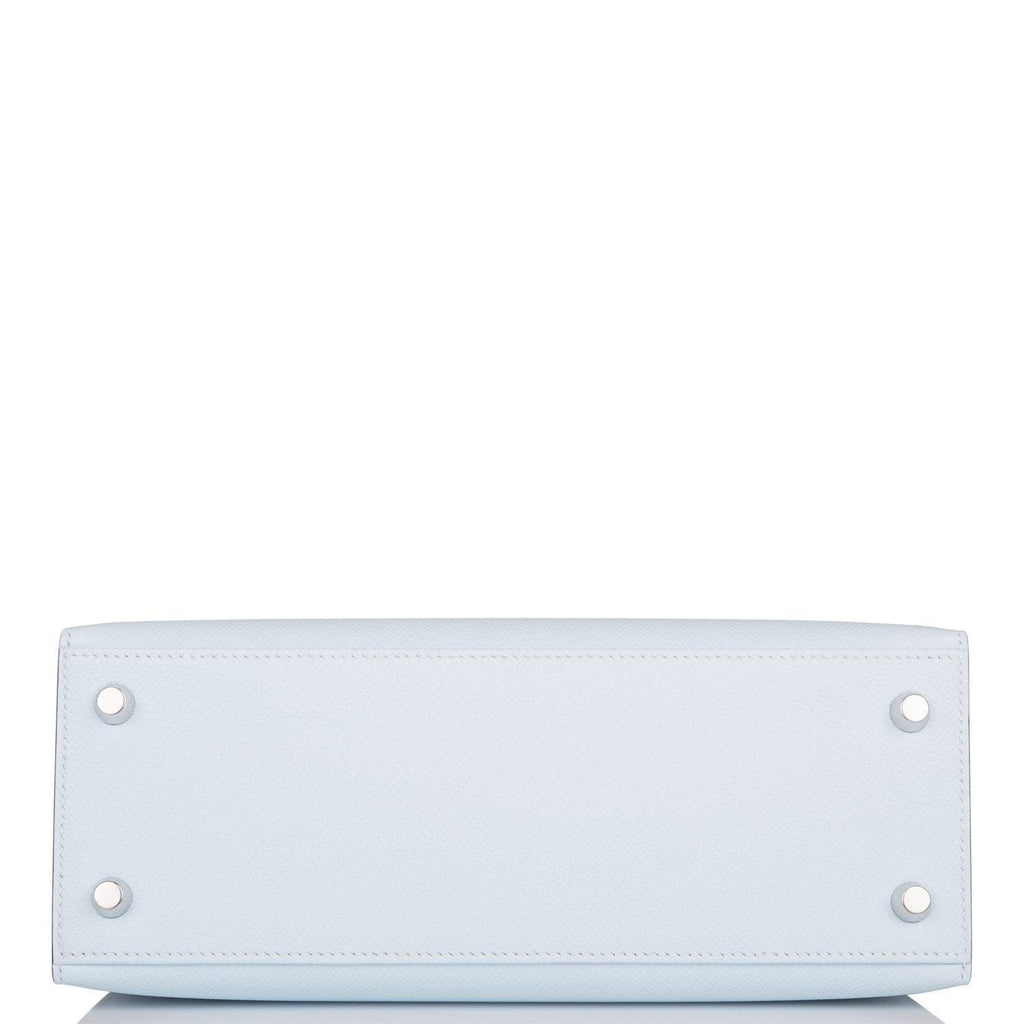 Inside compartments of Tri-Color Hermes Kelly 25cm