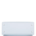 Inside compartments of Tri-Color Hermes Kelly 25cm