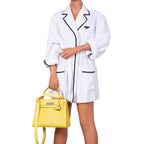 Hermes Kelly 28 Retourne Lime Evercolor leather Palladium Hardware - product image 5