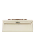 Hermès Kelly Cut Pochette Bag Parchemin