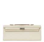 Hermès Kelly Cut Pochette Bag Parchemin