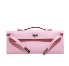 Hermès Kelly Cut Bag Rose Sakura Swift Leather