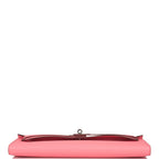 An image highlighting the precise tonal stitching on the handbag