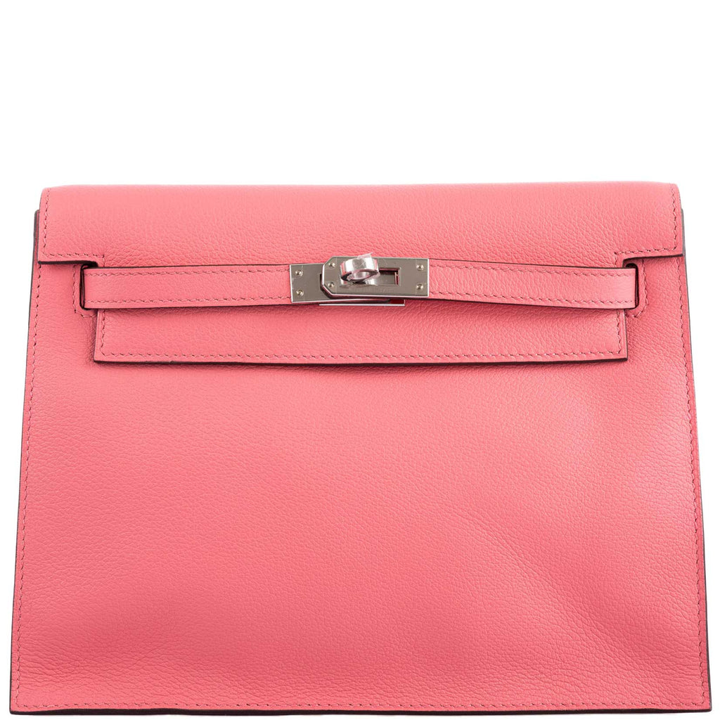 Hermes Kelly Danse II Rose D'ete Evercolor leather Palladium Hardware - 2020, Y - product image 3