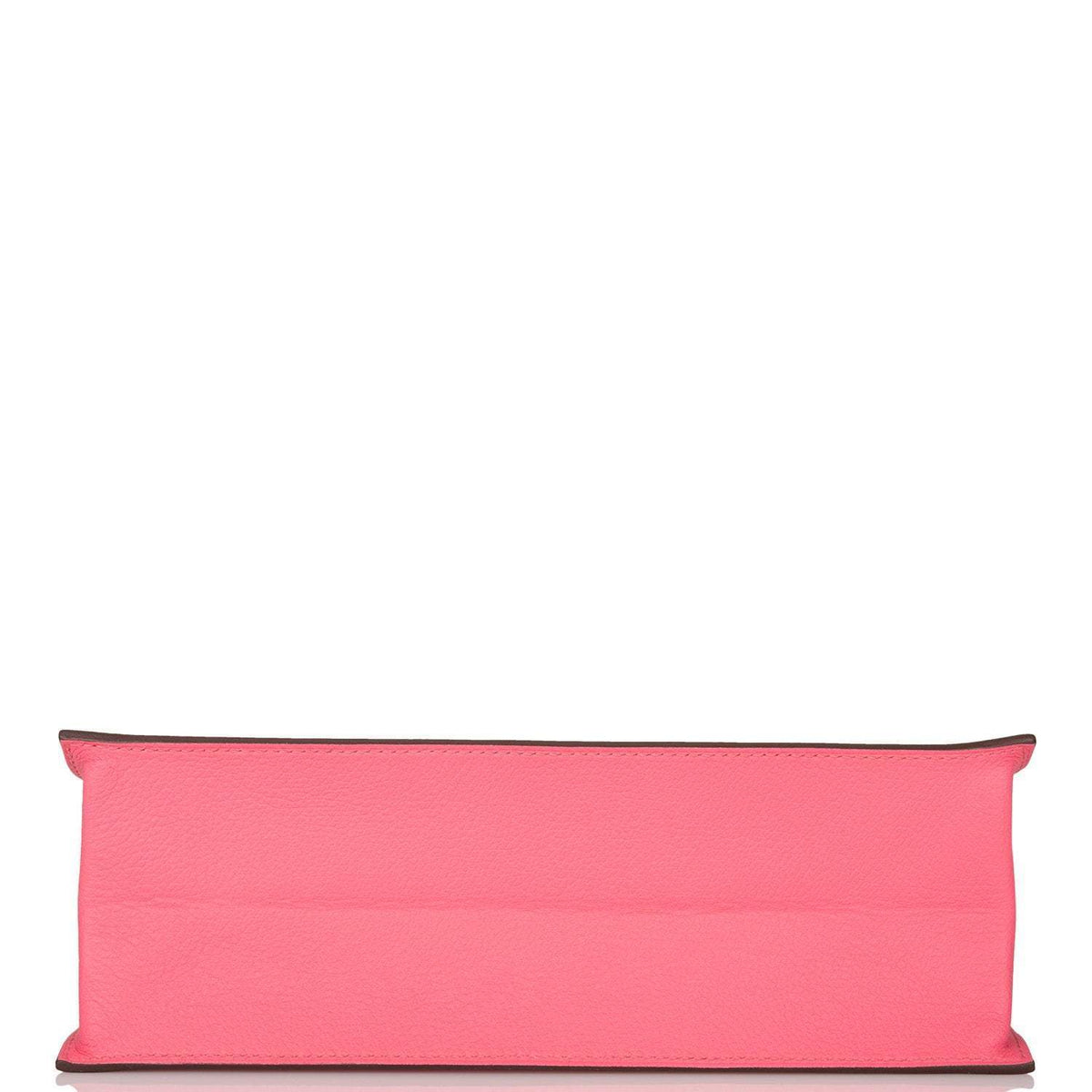 Hermes Rose Azalee Evercolor Kelly Danse Palladium Hardware, product detail view 6