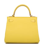 Hermes Kelly Retourne 28 Lime Evercolor Gold Hardware - product image 4