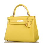 Hermes Kelly Retourne 28 Lime Evercolor Gold Hardware - product image 5