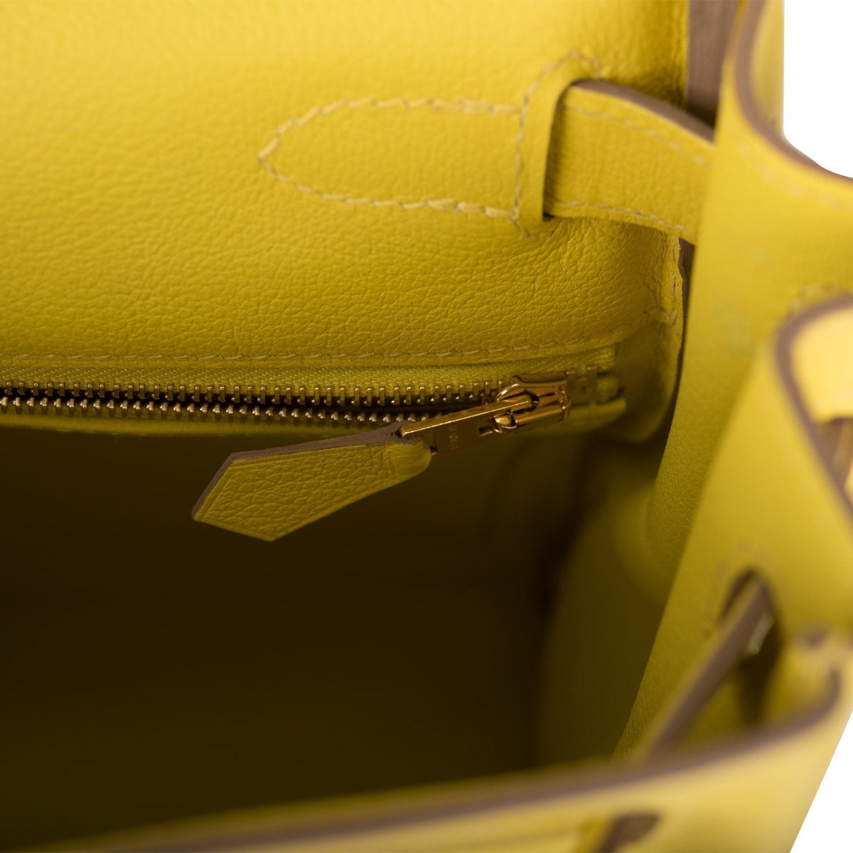 Hermes Kelly Retourne 28 Lime Evercolor Gold Hardware - product image 9