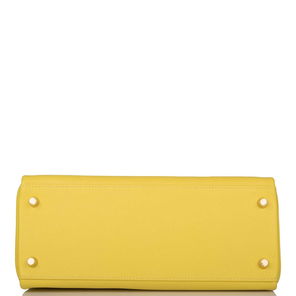 Hermes Kelly Retourne 28 Lime Evercolor Gold Hardware - product image 6