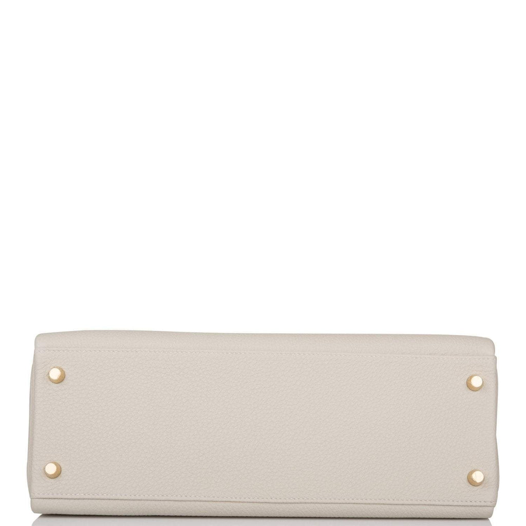 Hermes Kelly Retourne 32 Gris Perle Togo Gold Hardware - product image 5