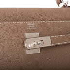 Hermes Kelly Retourne 32 Etoupe Togo Palladium Hardware - product image 7