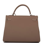 Hermes Kelly Retourne 32 Etoupe Togo Palladium Hardware - product image 4