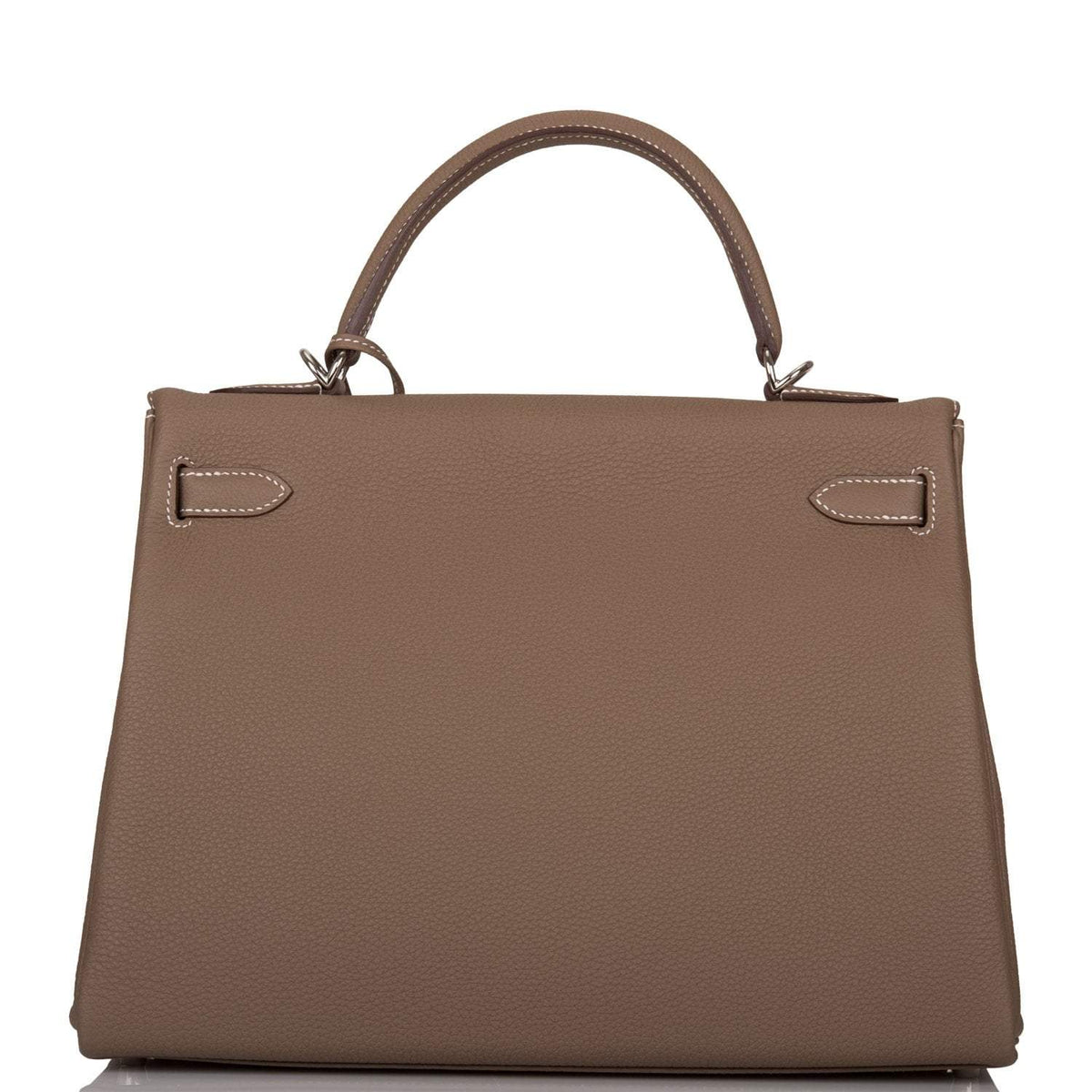 Hermes Kelly Retourne 32 Etoupe Togo Palladium Hardware - product image 4