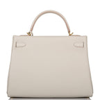 Hermes Kelly Retourne 32 Gris Perle Togo Gold Hardware - product image 4