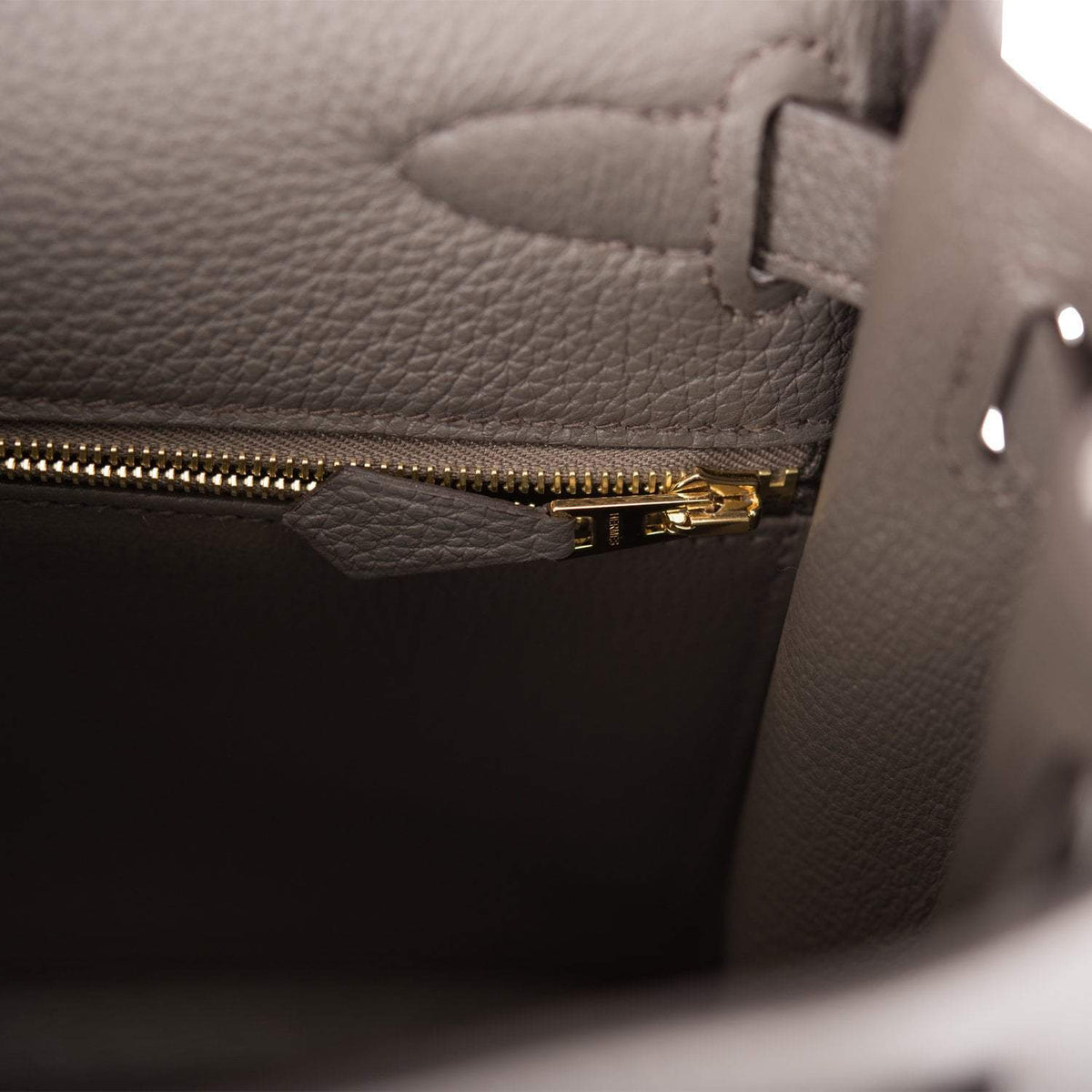 Hermes Kelly Retourne 28 Etain Togo Gold Hardware - product image 9