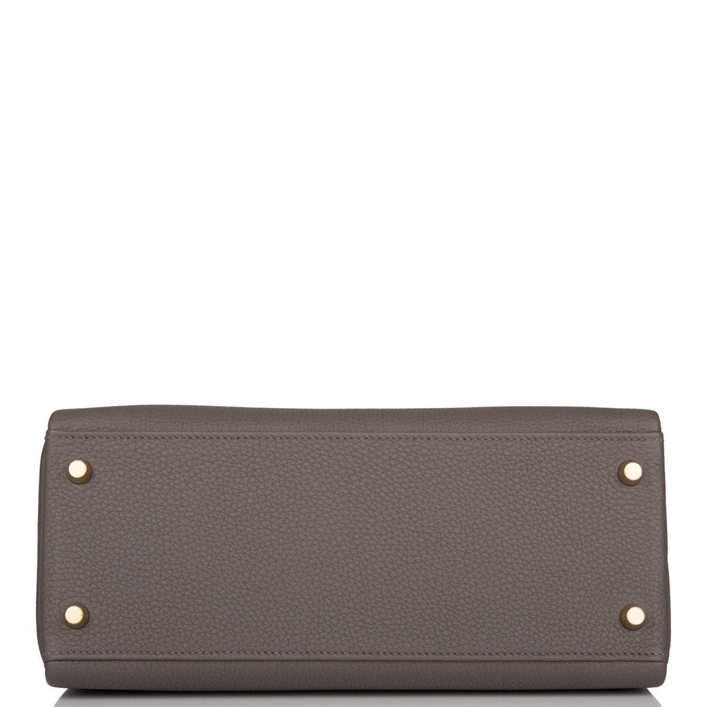 Hermes Kelly Retourne 28 Etain Togo Gold Hardware - product image 6