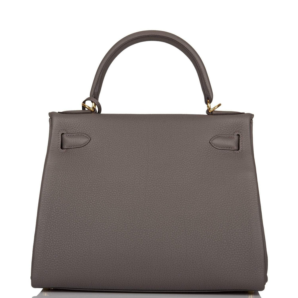 Hermes Kelly Retourne 28 Etain Togo Gold Hardware - product image 4
