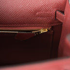 Hermes Kelly Sellier 25cm Rouge H Epsom Gold Hardware - product image 9