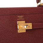 Hermes Kelly Sellier 25cm Rouge H Epsom Gold Hardware - product image 7
