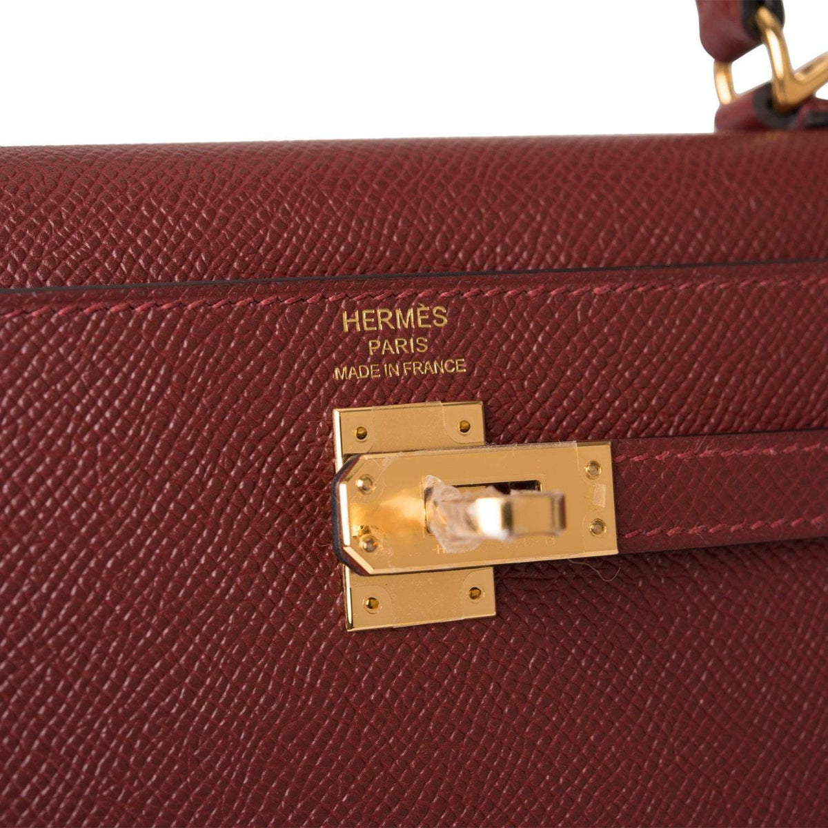 Hermes Kelly Sellier 25cm Rouge H Epsom Gold Hardware - product image 7