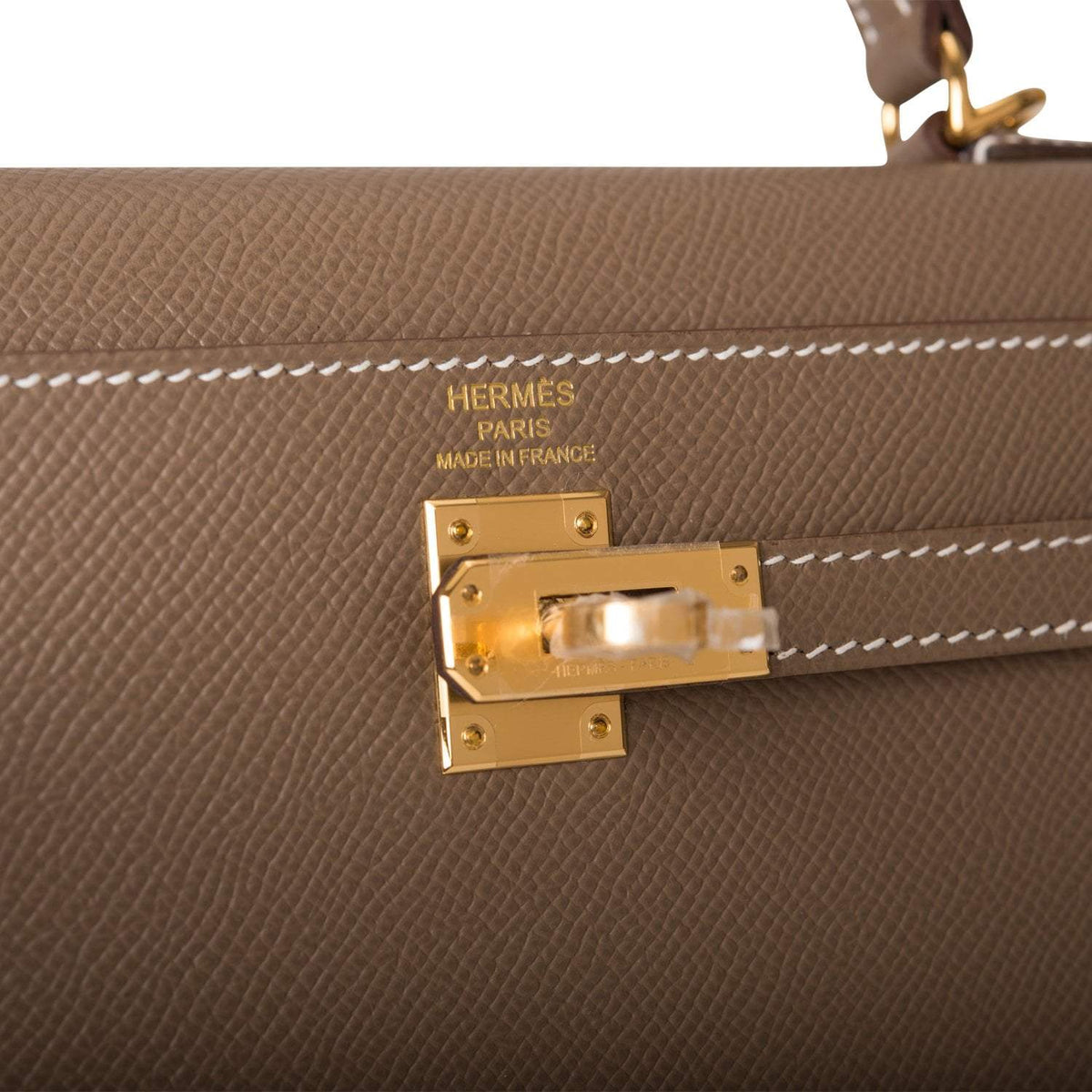 A detailed view of the structured side gussets of the bag