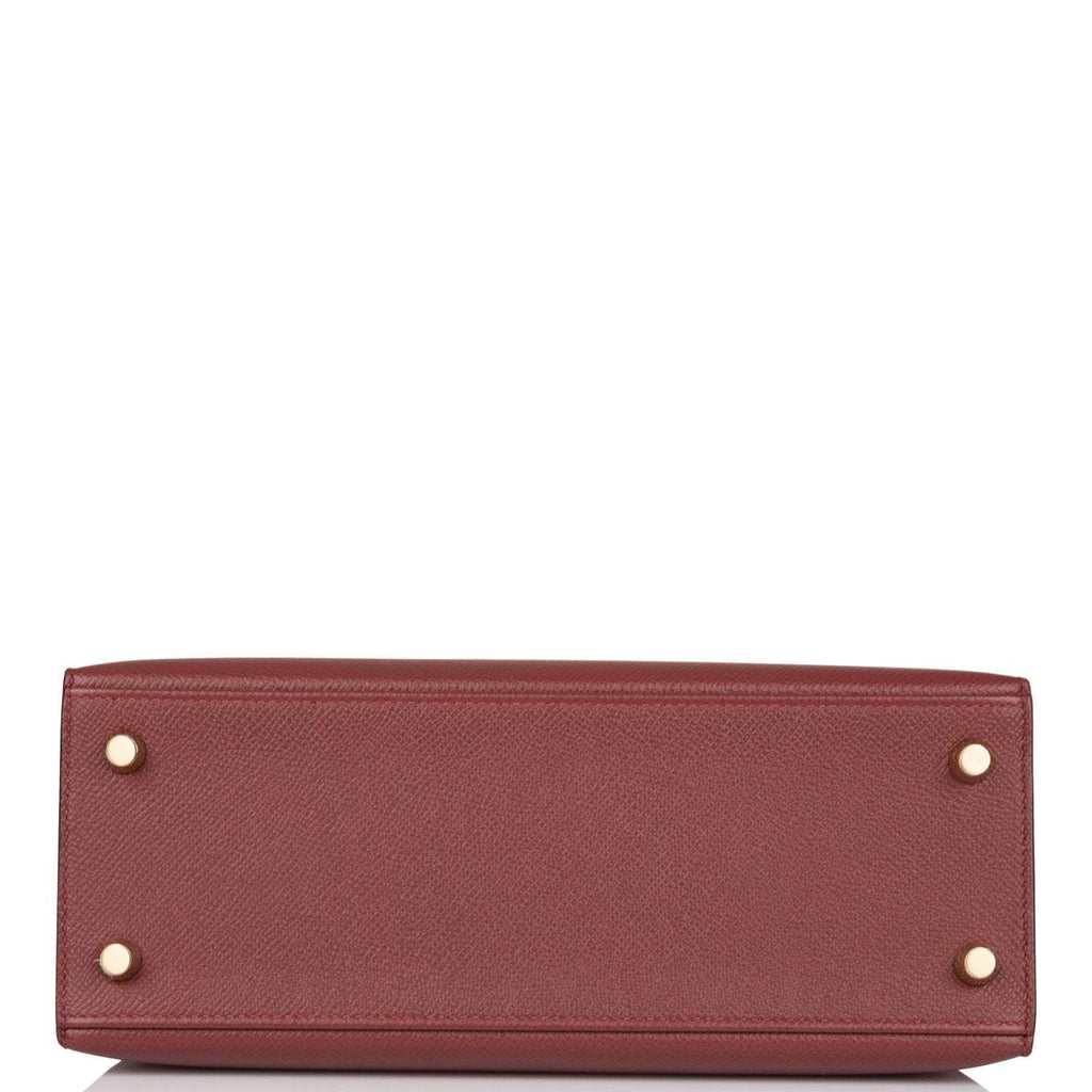 Hermes Kelly Sellier 25cm Rouge H Epsom Gold Hardware - product image 6