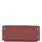 Hermes Kelly Sellier 25cm Rouge H Epsom Gold Hardware - product image 6