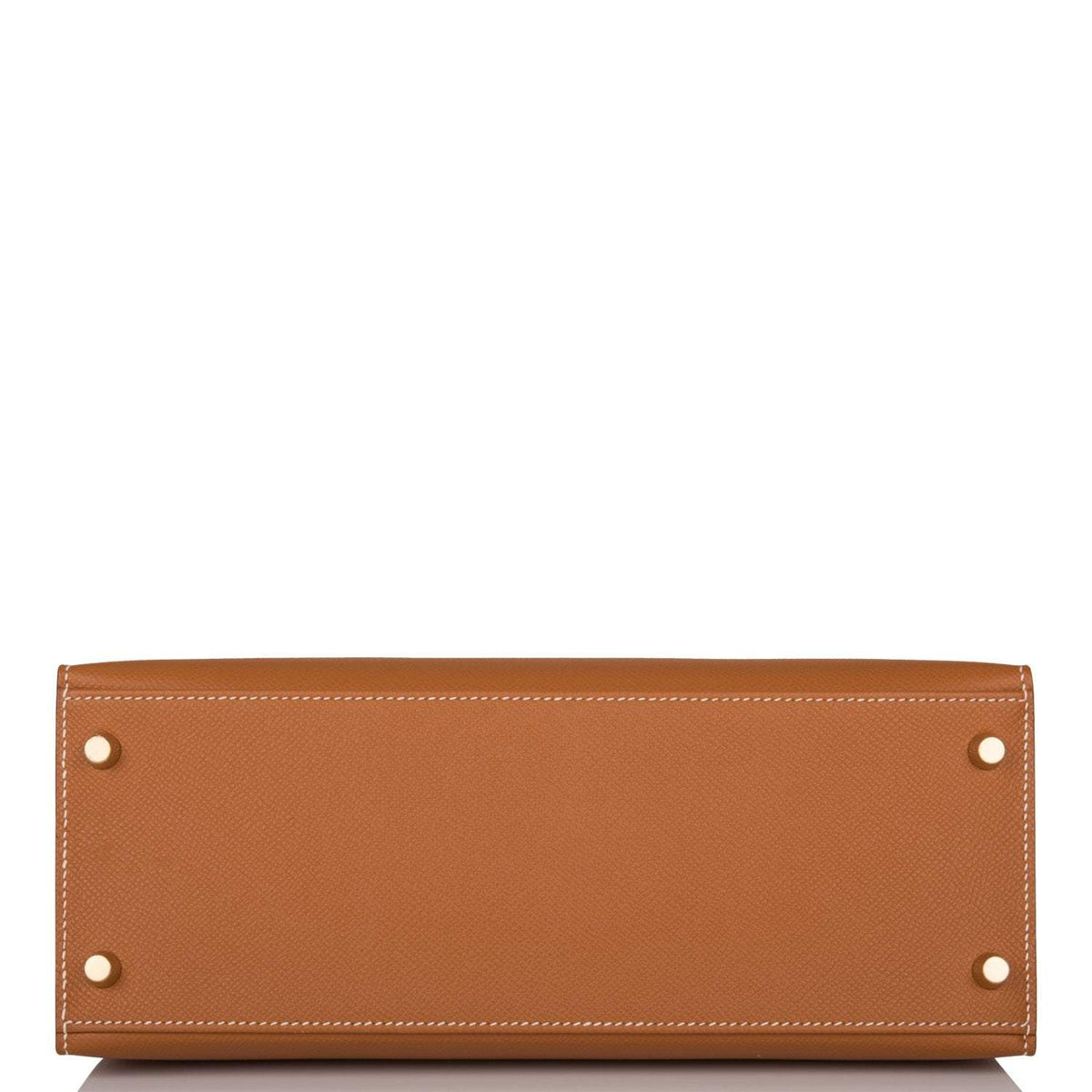 Hermes Kelly Sellier 28 Gold Epsom Gold Hardware, the gold-tone clochette and lock