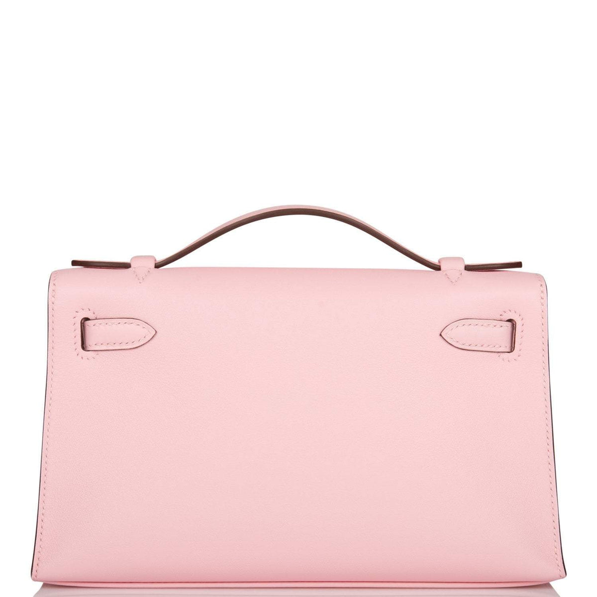 Hermes Rose Sakura Swift Mini Kelly Pochette Palladium Hardware - product image 4