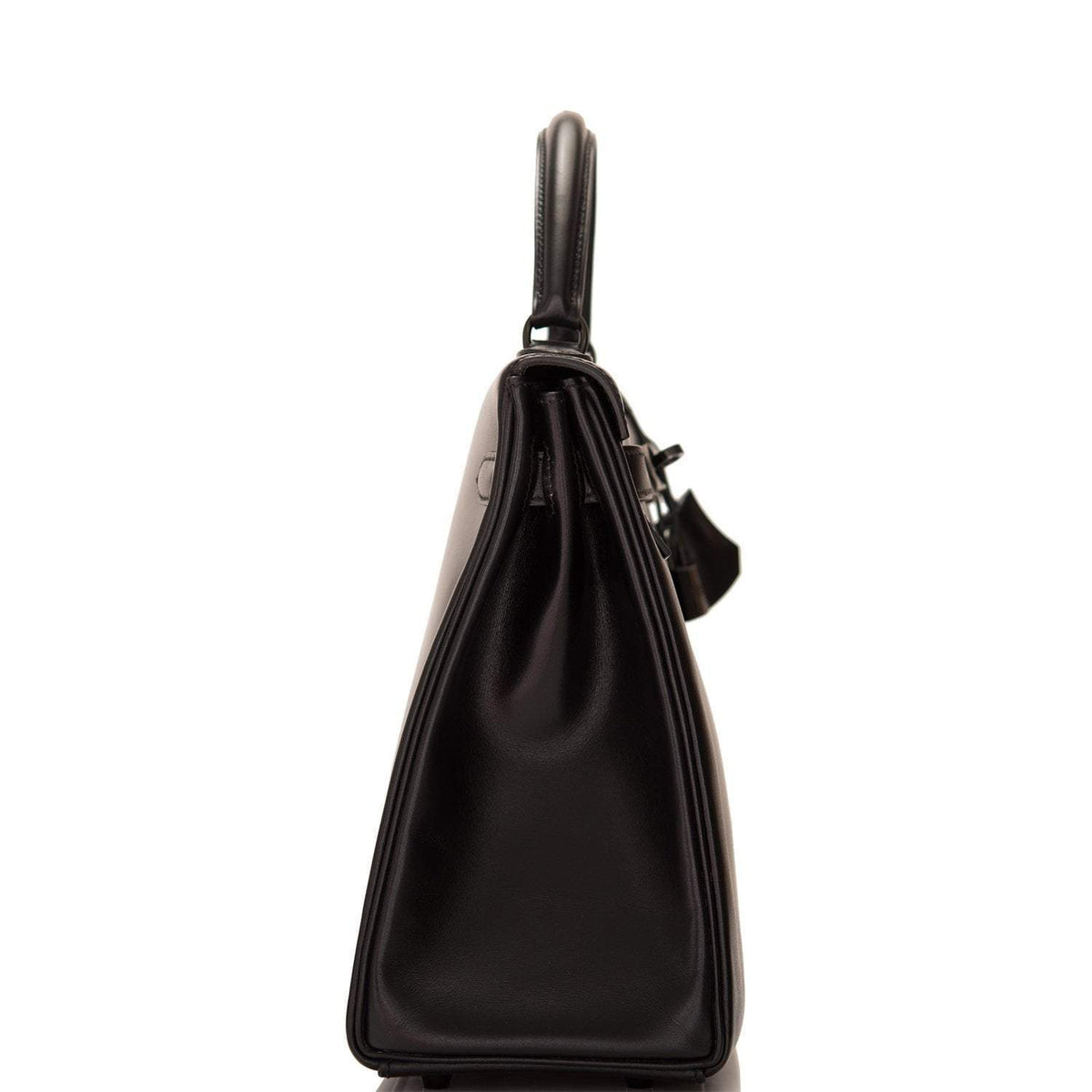 Top handle detail of SO Black Kelly 32cm