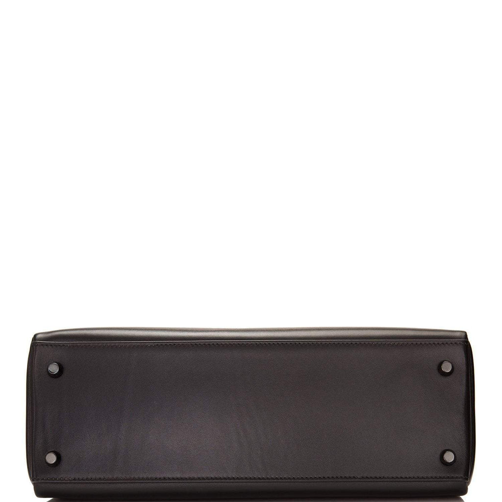 Clochette with lock and keys of Hermes SO Black Kelly 32