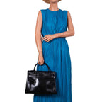 Hermes Kelly 35 side angle with PVD hardware