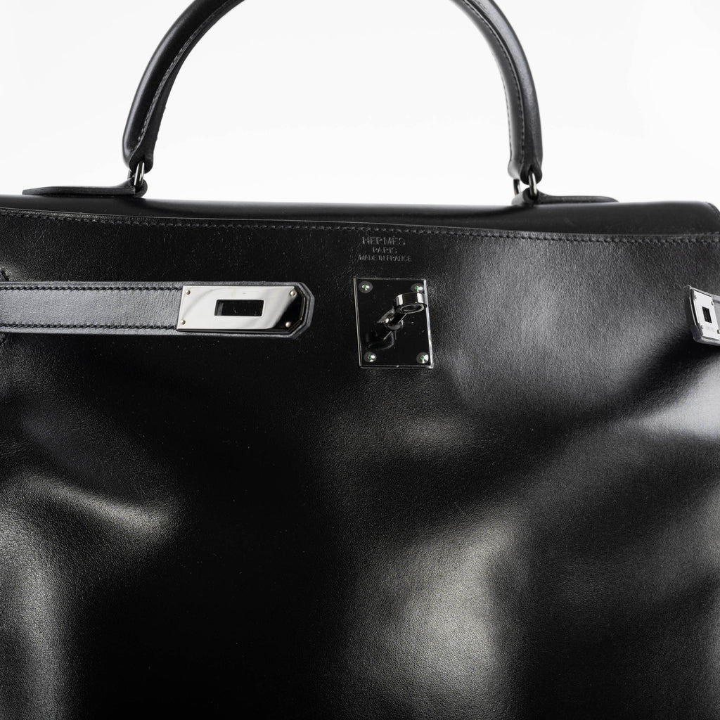 Top handle of Hermes So Black Kelly 35