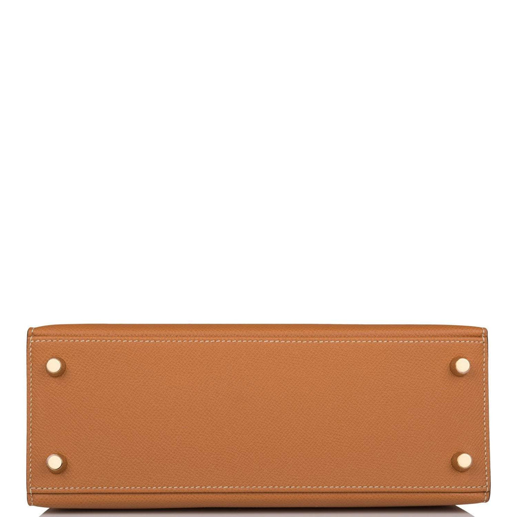 The Hermes Special Order Kelly 25 with its removable shoulder strap attached