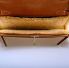 Hermes Teddy Kelly Clutch Barenia Leather & Mouton Shearling Palladium Hardware - 2007, K Square - product image 9