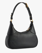 Gucci Aphrodite Small Leather Shoulder Bag - Black in Black - detail view 12 showing the bag's shape, finish and visible design details.